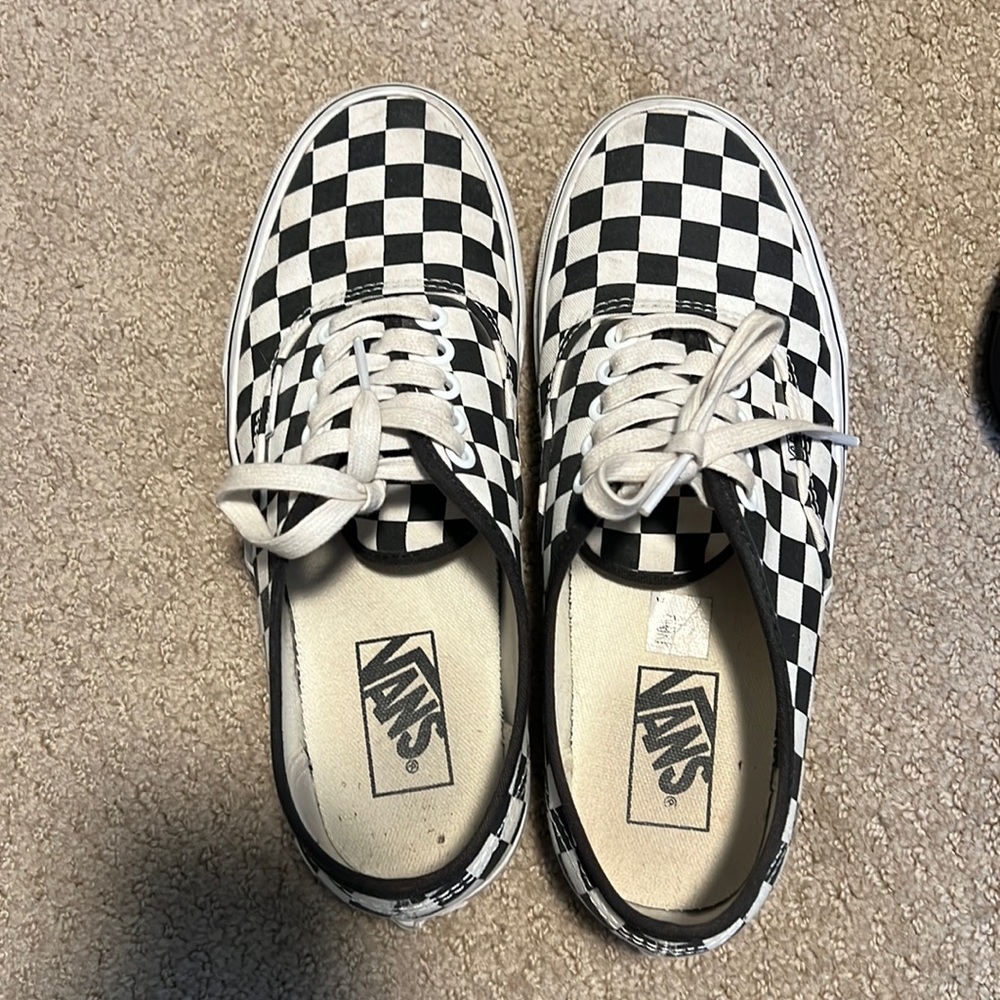 Checkered vans